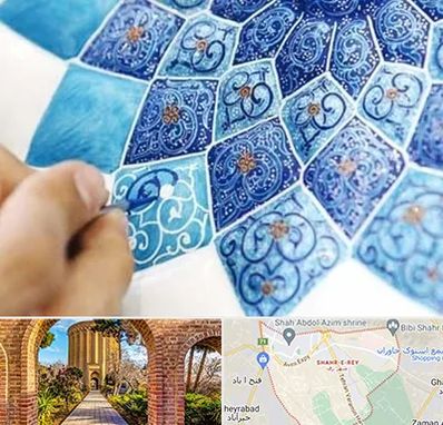 آموزشگاه میناکاری در شهر ری