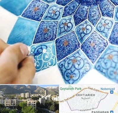 آموزشگاه میناکاری در اختیاریه 