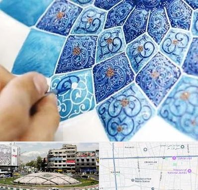 آموزشگاه میناکاری در مرکز تهران