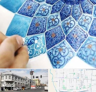 آموزشگاه میناکاری در 17شهریور