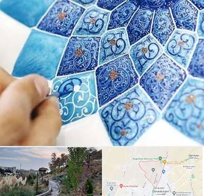 آموزشگاه میناکاری در باغستان کرج 