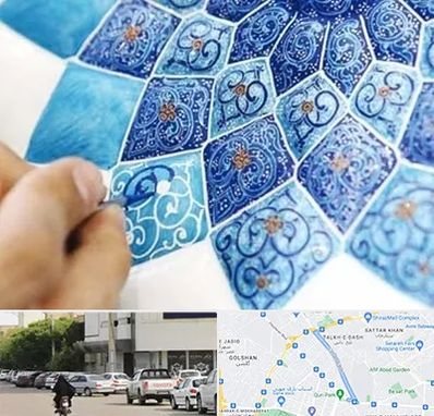 آموزشگاه میناکاری در قدوسی شرقی شیراز 