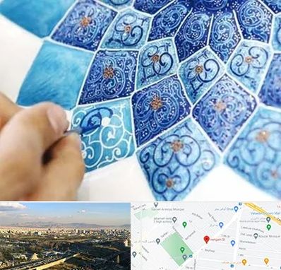 آموزشگاه میناکاری در هنگام 