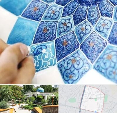 آموزشگاه میناکاری در باغمیشه تبریز