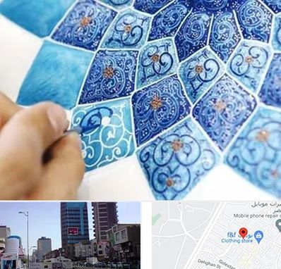 آموزشگاه میناکاری در چهارراه طالقانی کرج 