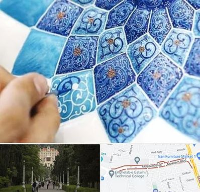 آموزشگاه میناکاری در بلوار معلم رشت 