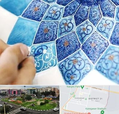 آموزشگاه میناکاری در تهرانسر 