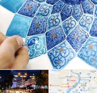 آموزشگاه میناکاری در کیانپارس اهواز 