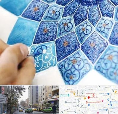 آموزشگاه میناکاری در فاطمی 