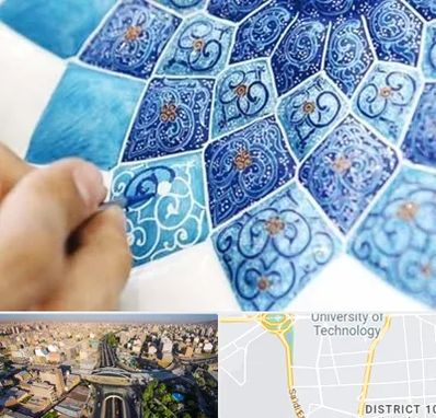 آموزشگاه میناکاری در استاد معین 