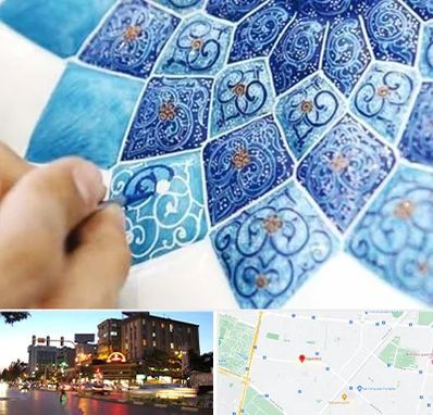 آموزشگاه میناکاری در بلوار سجاد مشهد 