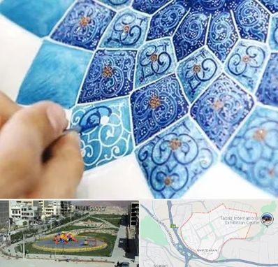 آموزشگاه میناکاری در مرزداران تبریز