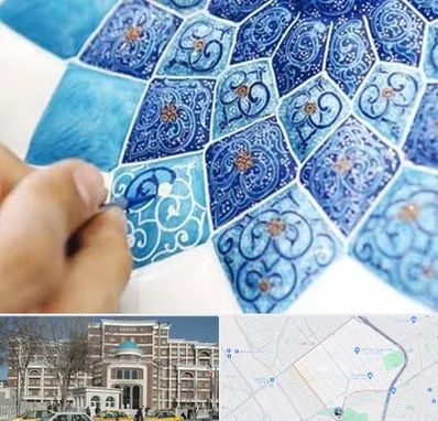 آموزشگاه میناکاری در طلاب مشهد