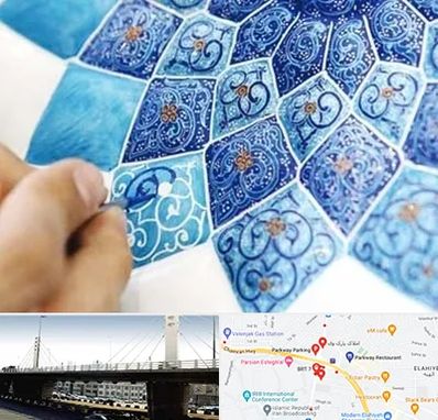 آموزشگاه میناکاری در پارک وی 