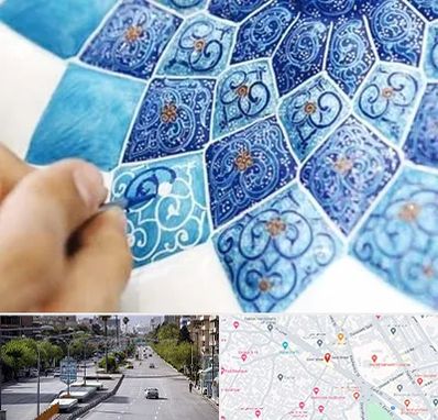 آموزشگاه میناکاری در خیابان زند شیراز 