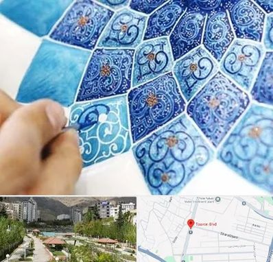 آموزشگاه میناکاری در بلوار تعاون