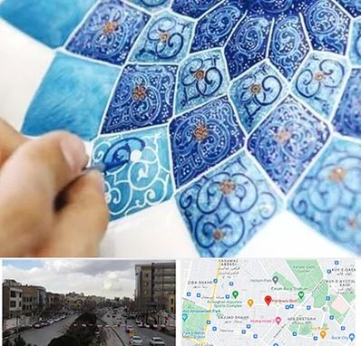 آموزشگاه میناکاری در بلوار فردوسی مشهد 