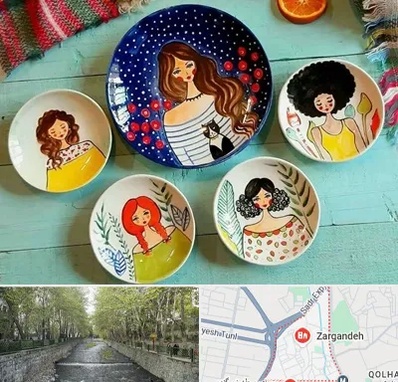آموزشگاه نقاشی روی سفال در زرگنده
