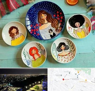 آموزشگاه نقاشی روی سفال در هفت تیر مشهد 