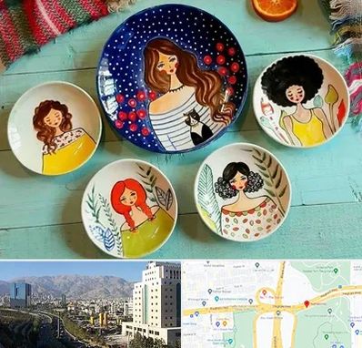 آموزشگاه نقاشی روی سفال در حقانی 