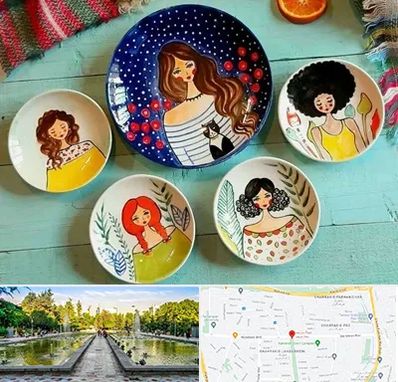 آموزشگاه نقاشی روی سفال در سرسبز 