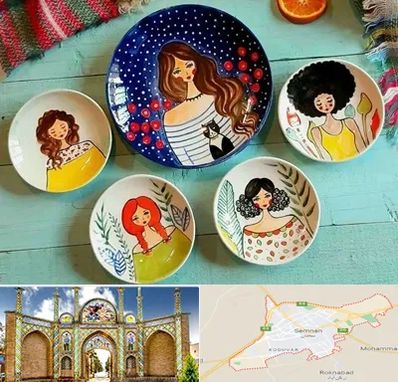 آموزشگاه نقاشی روی سفال در سمنان