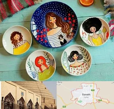 آموزشگاه نقاشی روی سفال در ساوه