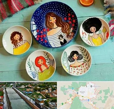 آموزشگاه نقاشی روی سفال در مراغه