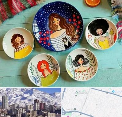 آموزشگاه نقاشی روی سفال در ازگل