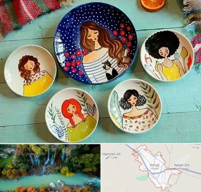 آموزشگاه نقاشی روی سفال در دورود