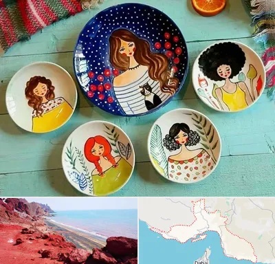 آموزشگاه نقاشی روی سفال در هرمزگان
