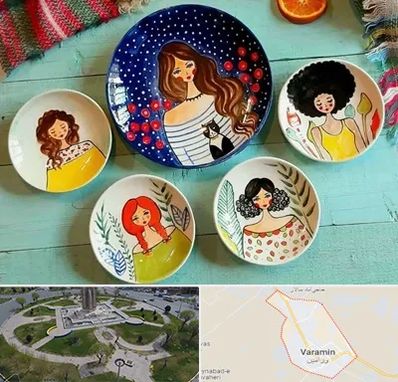 آموزشگاه نقاشی روی سفال در ورامین