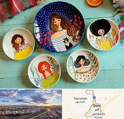 آموزشگاه نقاشی روی سفال در قم