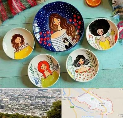 آموزشگاه نقاشی روی سفال در یاسوج