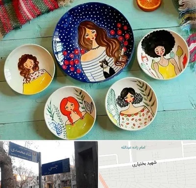 آموزشگاه نقاشی روی سفال در سی متری جی