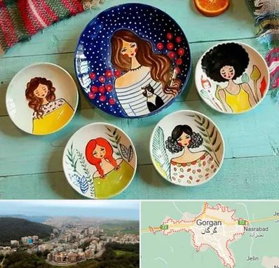 آموزشگاه نقاشی روی سفال در گرگان