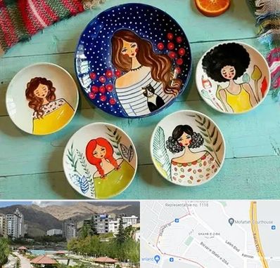 آموزشگاه نقاشی روی سفال در شهر زیبا 