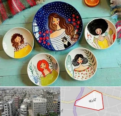 آموزشگاه نقاشی روی سفال در آذری