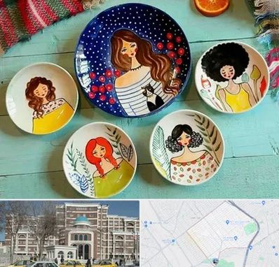 آموزشگاه نقاشی روی سفال در طلاب مشهد