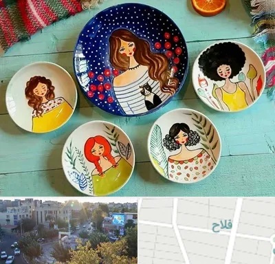 آموزشگاه نقاشی روی سفال در فلاح