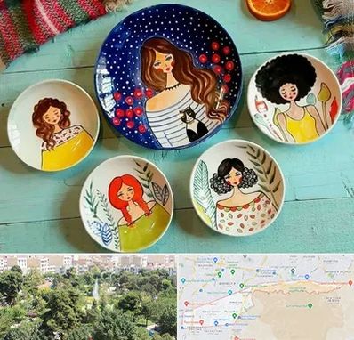 آموزشگاه نقاشی روی سفال در منطقه 13 تهران 