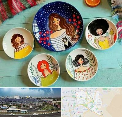 آموزشگاه نقاشی روی سفال در منطقه 15 تهران 