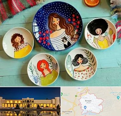 آموزشگاه نقاشی روی سفال در برازجان