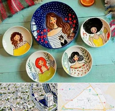 آموزشگاه نقاشی روی سفال در قاسم آباد مشهد 