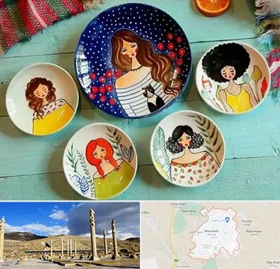 آموزشگاه نقاشی روی سفال در مرودشت