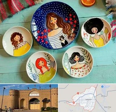 آموزشگاه نقاشی روی سفال در ایرانشهر