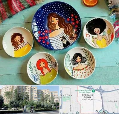 آموزشگاه نقاشی روی سفال در آپادانا