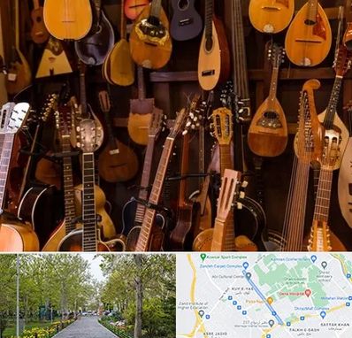 ساز موسیقی قسطی در قدوسی غربی شیراز 