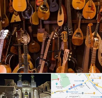 ساز موسیقی قسطی در زرگری شیراز 