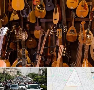 ساز موسیقی قسطی در سیدی مشهد